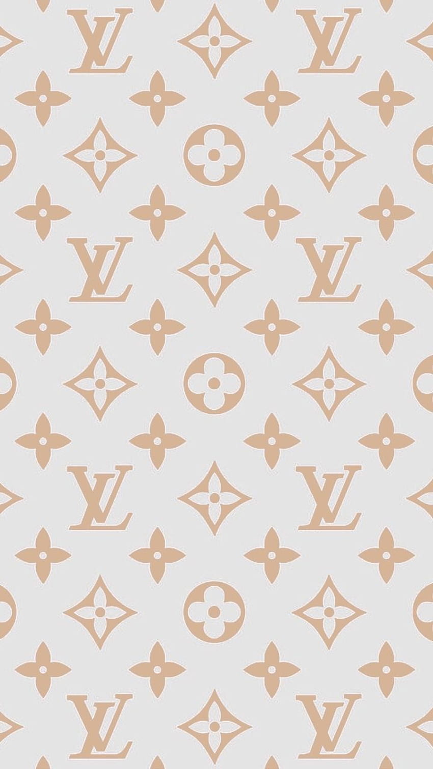 Rose Gold Lock Screen Louis Vuitton Wallpaper