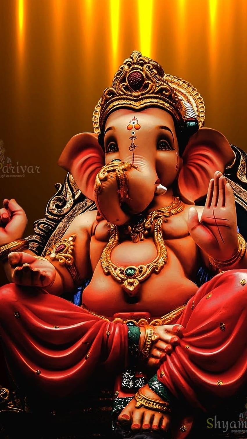 En iyi Ganesh, Hindu Tanrısı, ganesh ji HD telefon duvar kağıdı