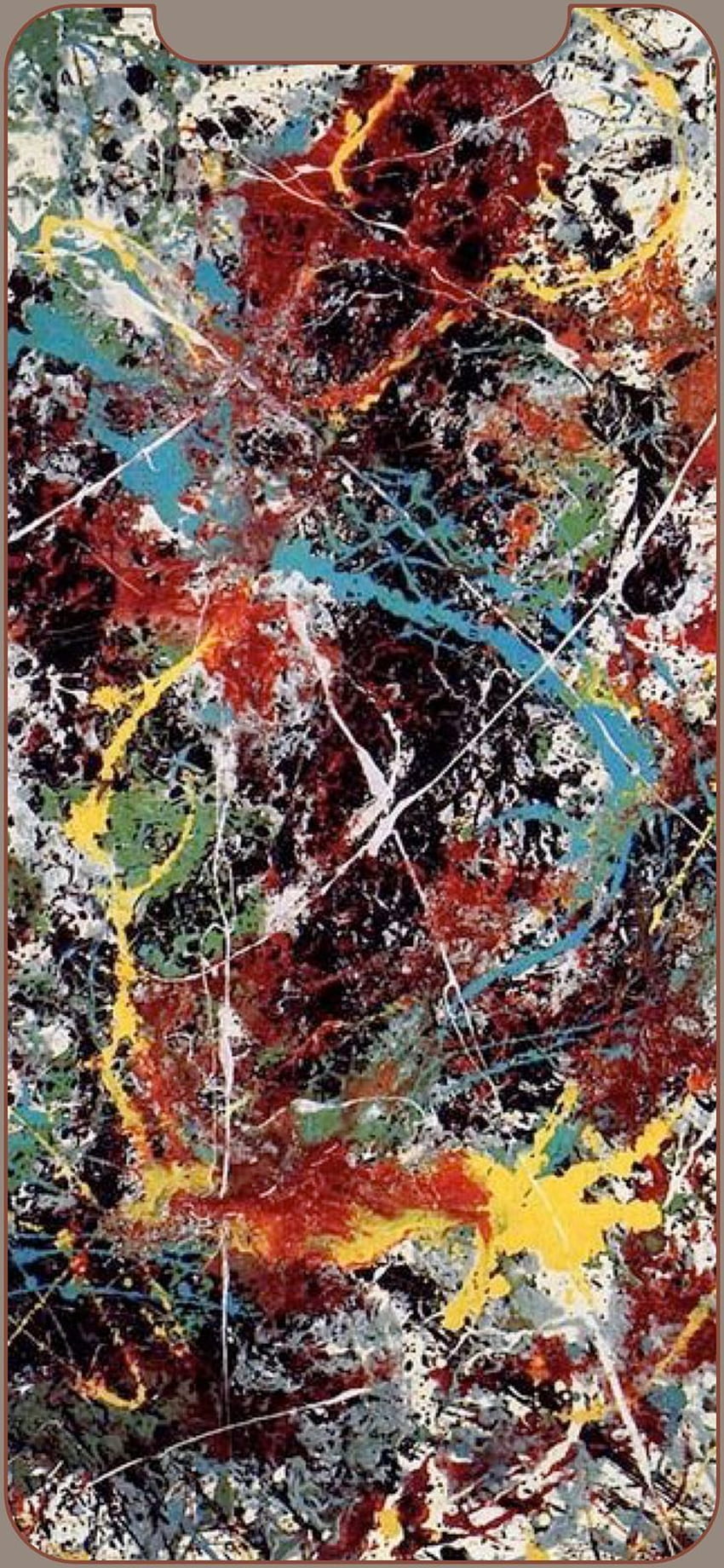 Eyes In The Heat By Jackson Pollock - Example Of Abstract, Abstract Expressionism HD phone wallpaper