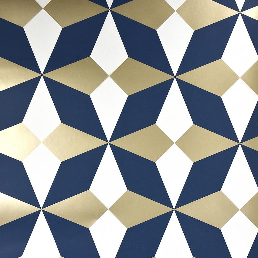 Farben, Tapeten & Zubehör Fine Decor Nova Geometric Pink Blue Yellow Grey White Metallic Modern Heimwerker HD phone wallpaper