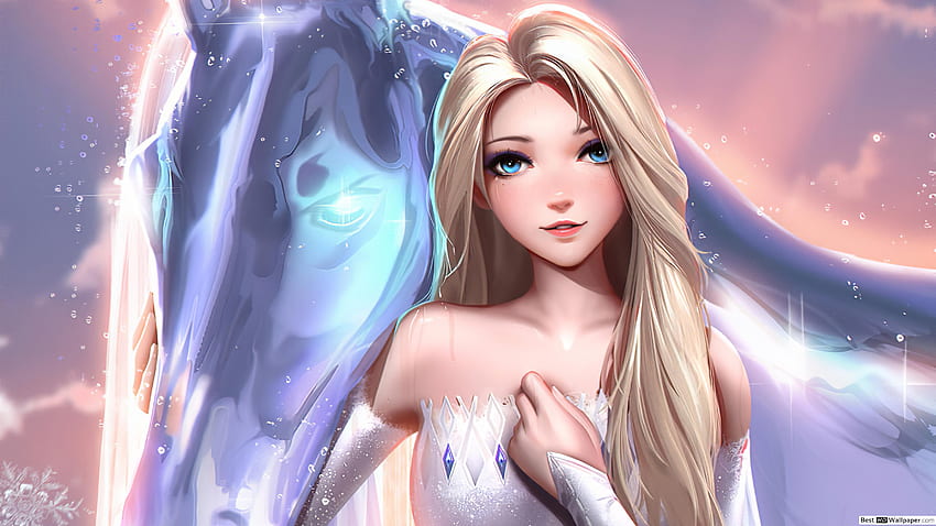 Frozen 2 : Elsa with Water Horse HD wallpaper | Pxfuel