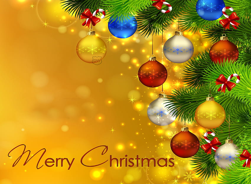 Lovely Merry Christmas Background, Cool Christmas HD wallpaper