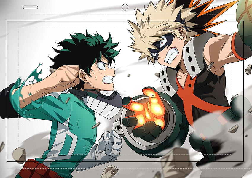 Boku no hero deku and kacchan - Anime Top HD wallpaper | Pxfuel