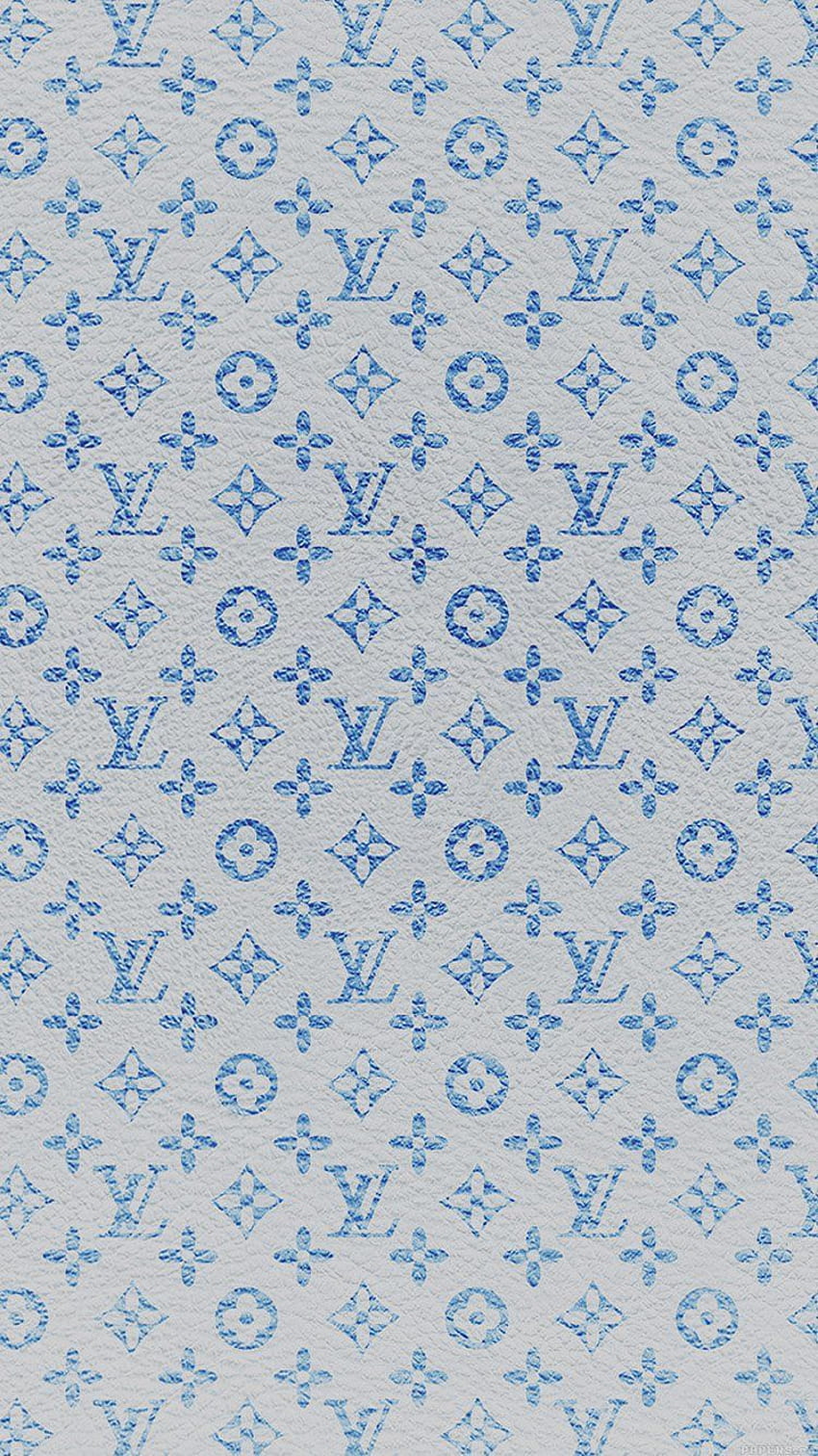 Louis Vuitton Background, Supreme Louis Vuitton Blue HD phone wallpaper