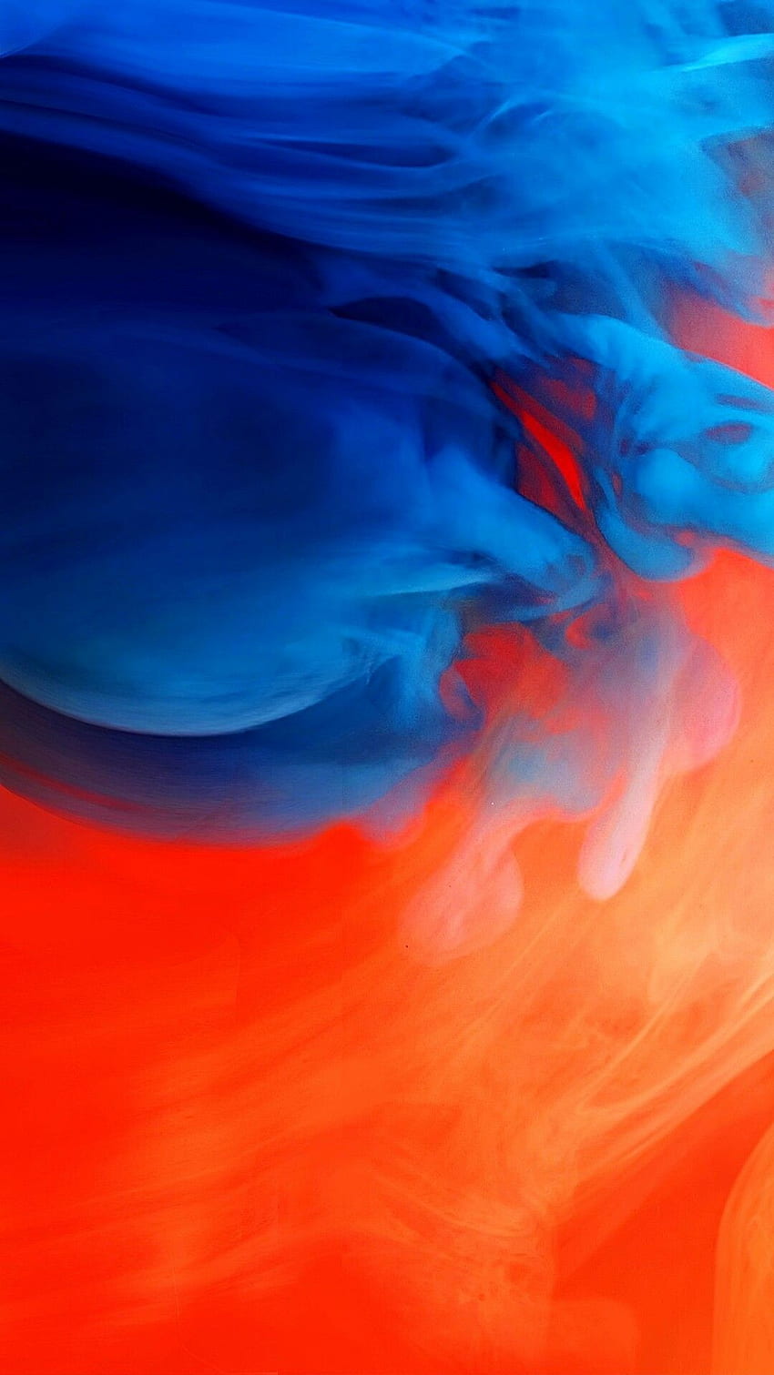 Blue And Orange . Colourful iphone, Abstract iphone , iPhone homescreen ...