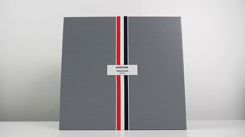 Sumsang galaxy z Flip Thom Browne Edition Unboxing - $2480 Foldable ...