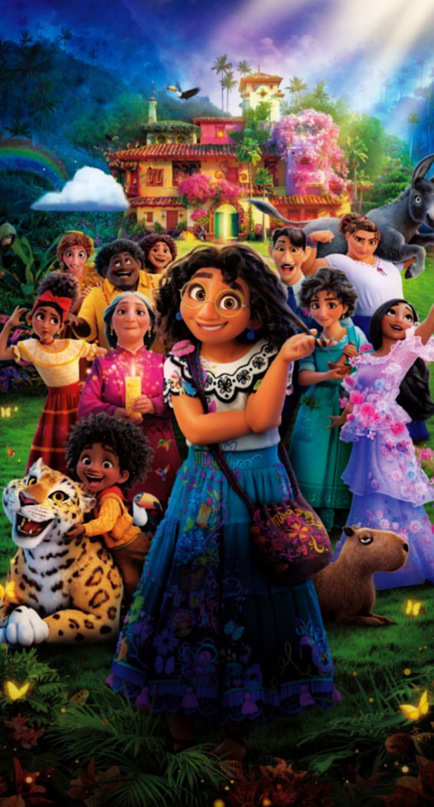 Disney's Encanto, 예술, 디즈니, 캐릭터 HD 전화 배경 화면