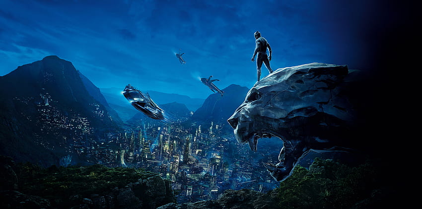 Black Panther, 2018, , , Movies, Wakanda Landscape HD wallpaper