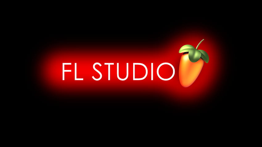 ... FL Studio Glow Red by Ozicks 高画質の壁紙
