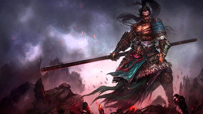 Brickwall Audio - Last Stand. Fantasy samurai, Ancient Warrior HD wallpaper