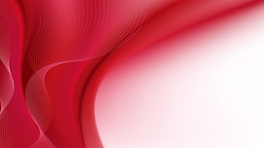 lines, red, background, wave. Red and white , Red background, background HD wallpaper