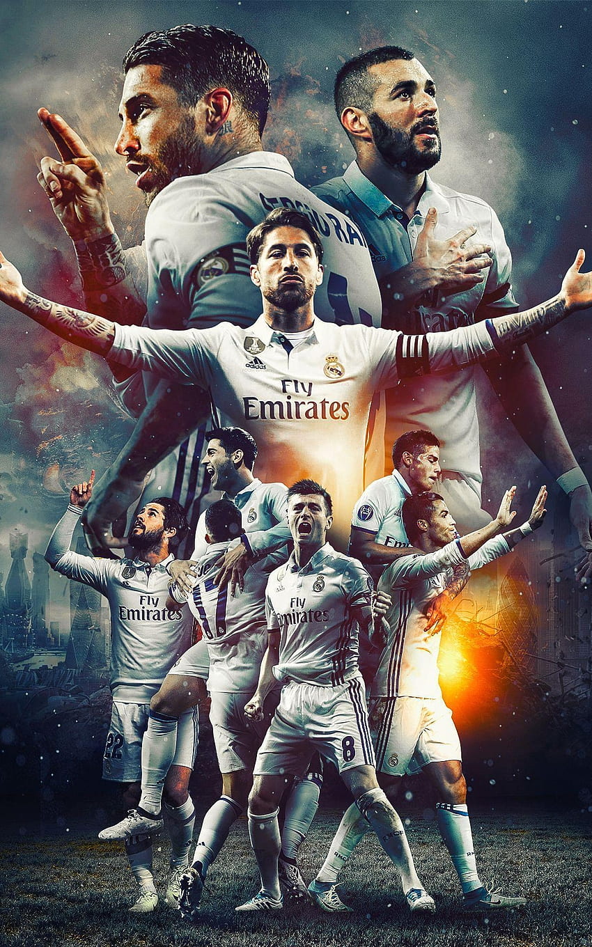 Fresh Real Madrid Mobile 2017 Great Foofball Club [] for your , Mobile & Tablet. Explore Real Madrid 2017. Real Madrid 2017 HD phone wallpaper