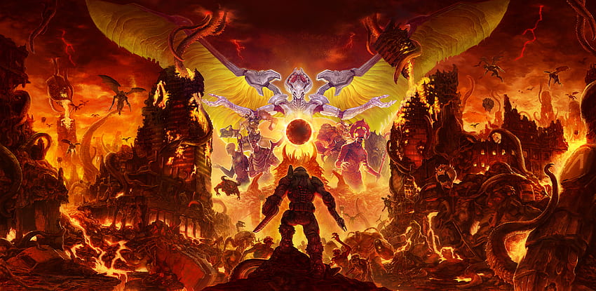 เกมปี 2020 Doom Eternal วอลล์เปเปอร์ HD
