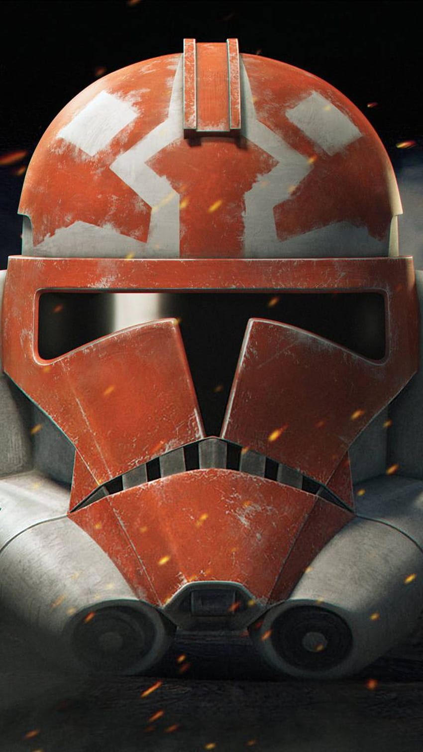 Ahsoka Clone Helm, Clone Trooper Helm HD-Handy-Hintergrundbild
