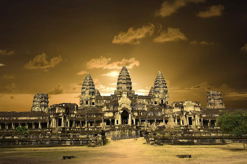 Cambodia - All Superior Cambodia Background, Angkor Wat HD wallpaper