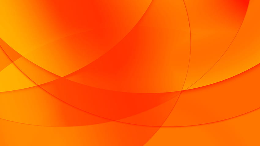 Simple Orange Windows 10 - Abstrak U Wallpaper HD