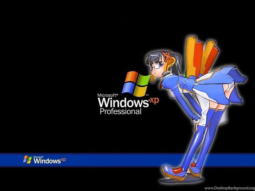 Latar Belakang Profesional Microsoft Windows XP Wallpaper HD