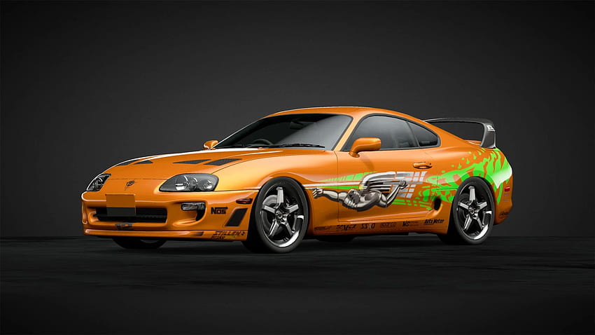 Replika Paula Walkera Supra — malowanie samochodu od VanHizzle. Wspólnota. Gran Turismo Sport Tapeta HD