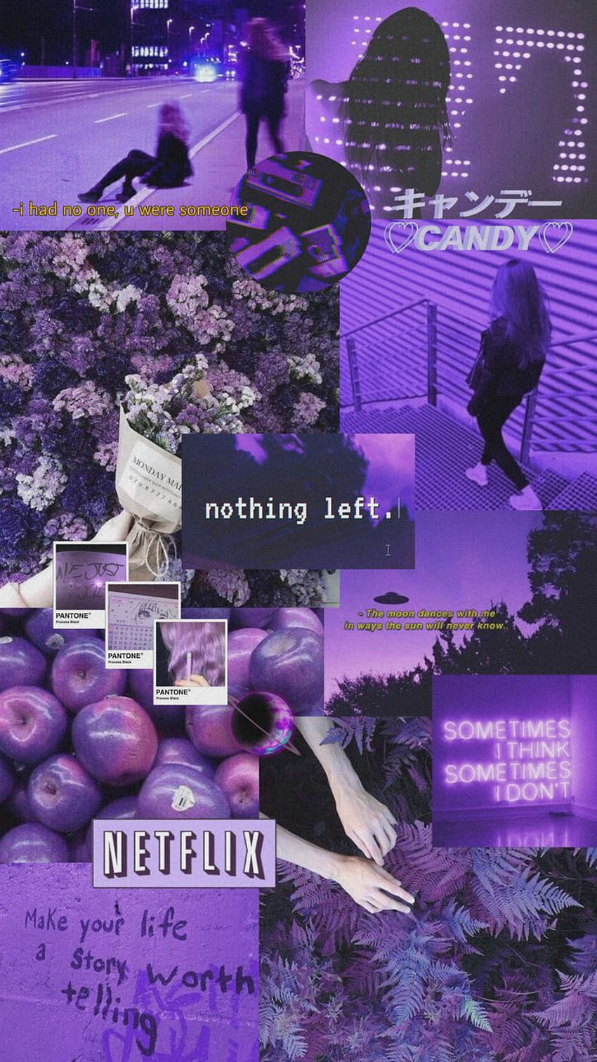 Purple Collage, Light Purple Collage HD phone wallpaper | Pxfuel