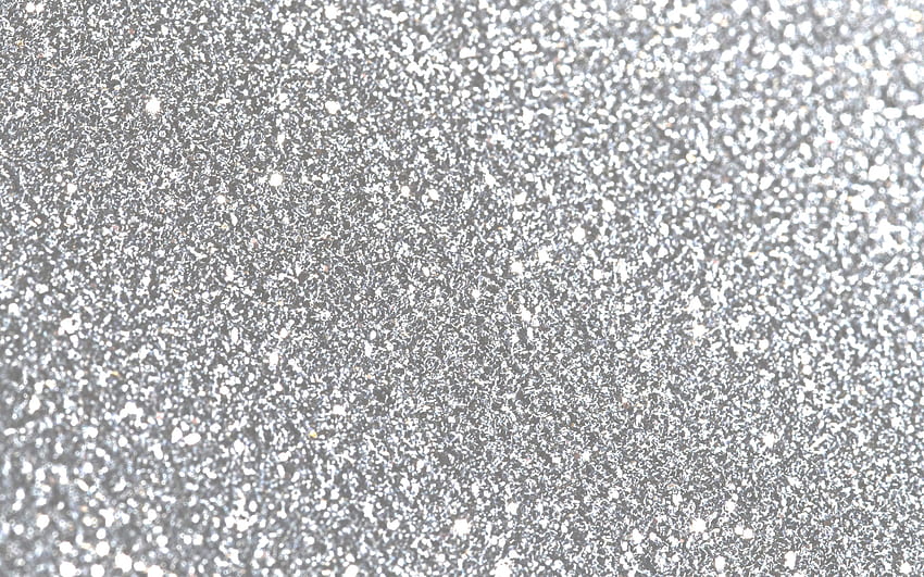 textura de glitter prateado, fundo criativo claro, glitter, fundo de glitter branco, fundo prateado com resolução. Alta qualidade papel de parede HD
