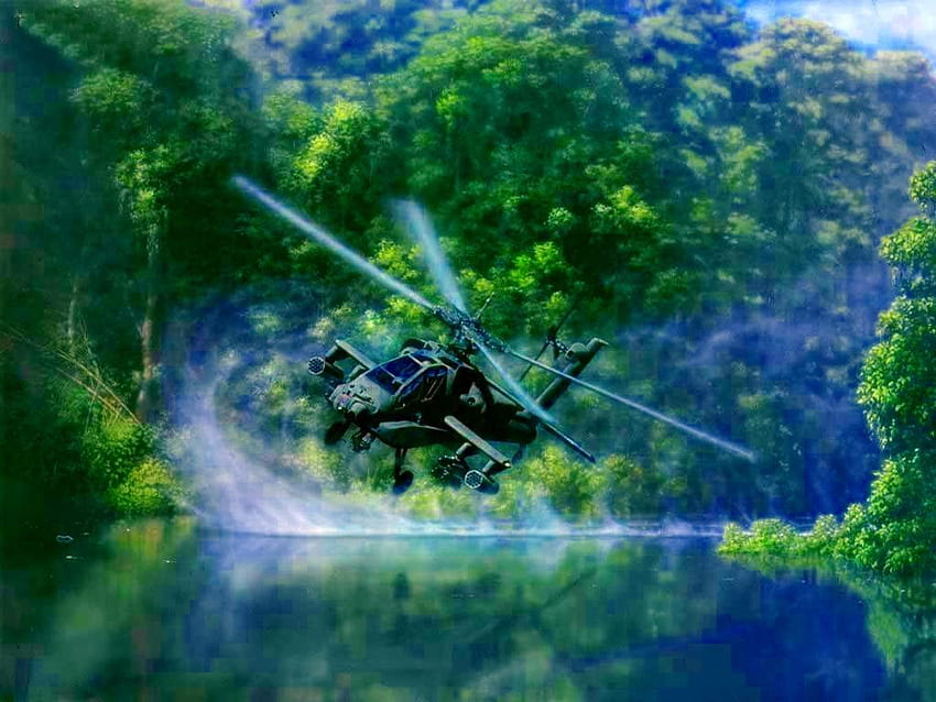 Go Back Pix For Apache Helicopter Attack HD wallpaper