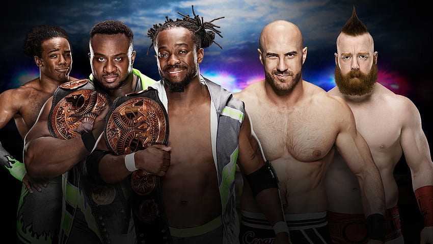 Penghalang Jalan WWE: Hari Baru untuk mempertahankan gelar melawan Cesaro dan Sheamus. Berita WWE Wallpaper HD