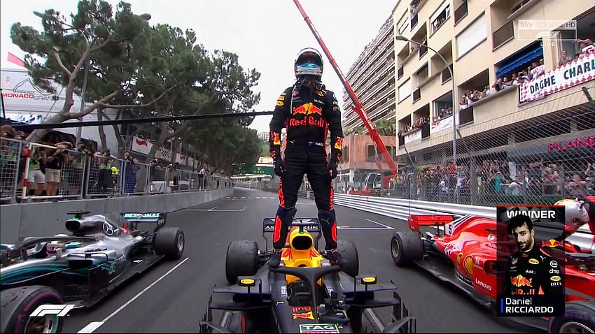 Daniel Ricciardo, Monaco Grand Prix HD wallpaper