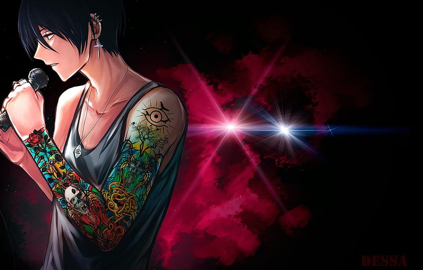 AI Art: boy with tattoos by @ewalsh | PixAI - Anime AI Art Generator for  Free