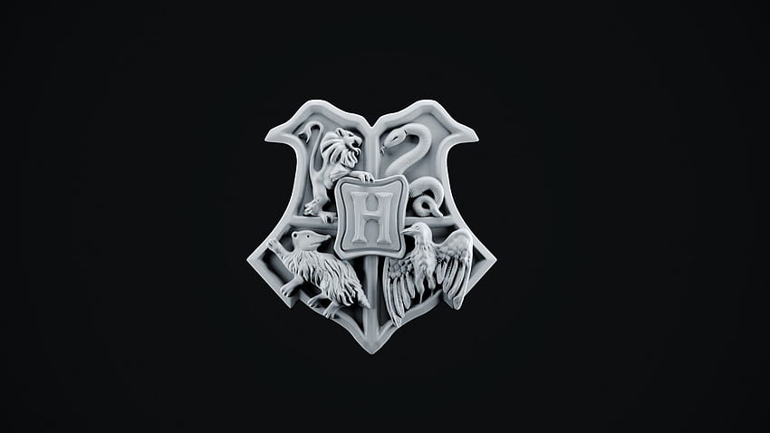 Hogwarts Crest, Slytherin HD wallpaper