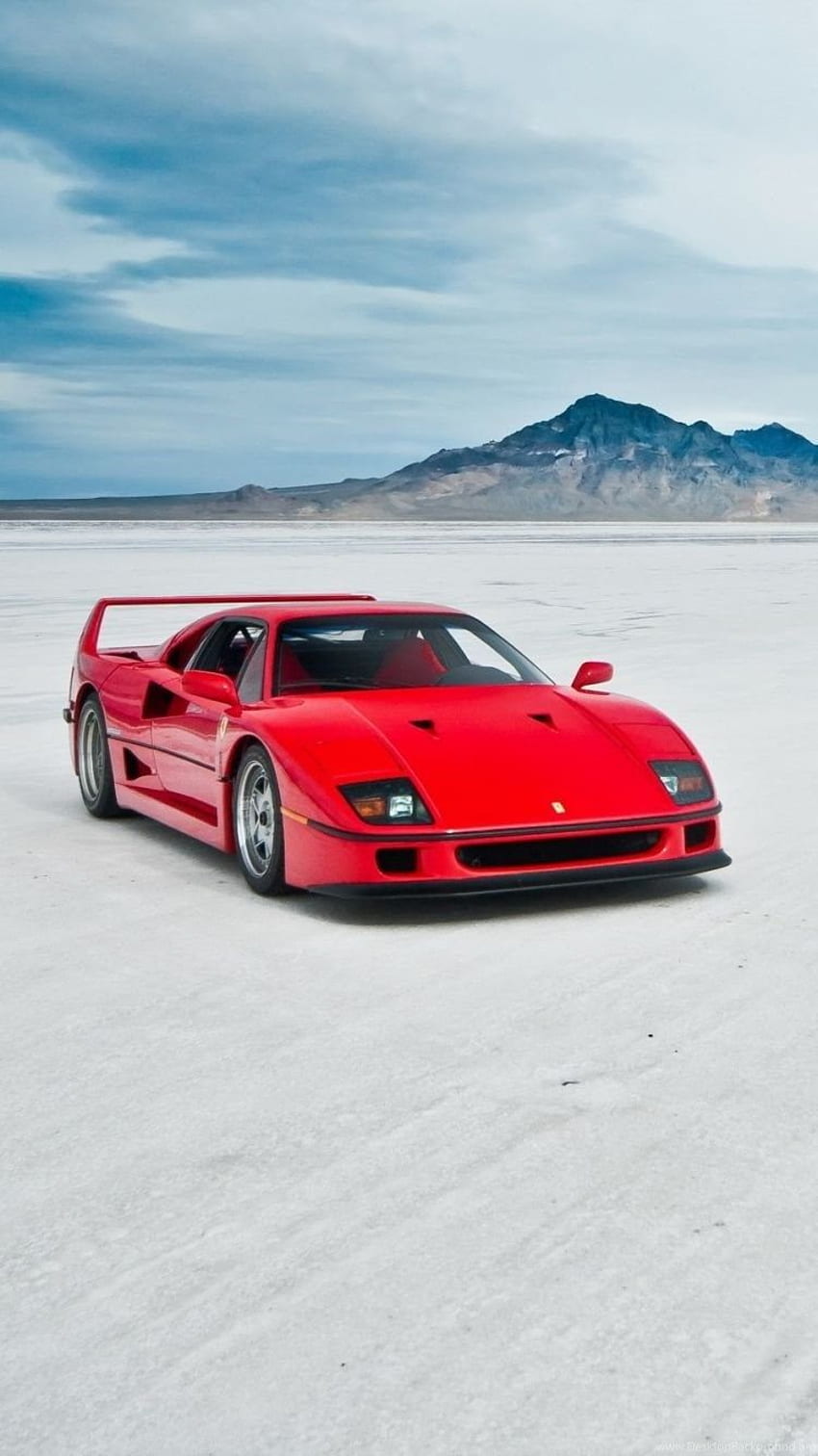 Ferrari F40, Lake, Machine iPhone 6 . Background HD phone wallpaper ...