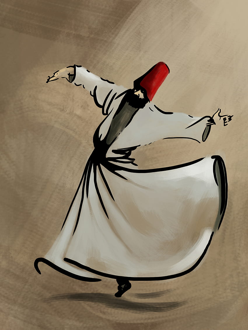 Dervish ideas in 2022. sufi, sufism, whirling dervish HD phone wallpaper