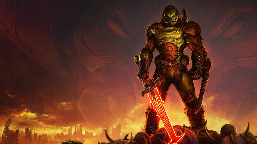 Топ 15 на най-добрите DOOM: Eternal, Ultimate Doom HD тапет