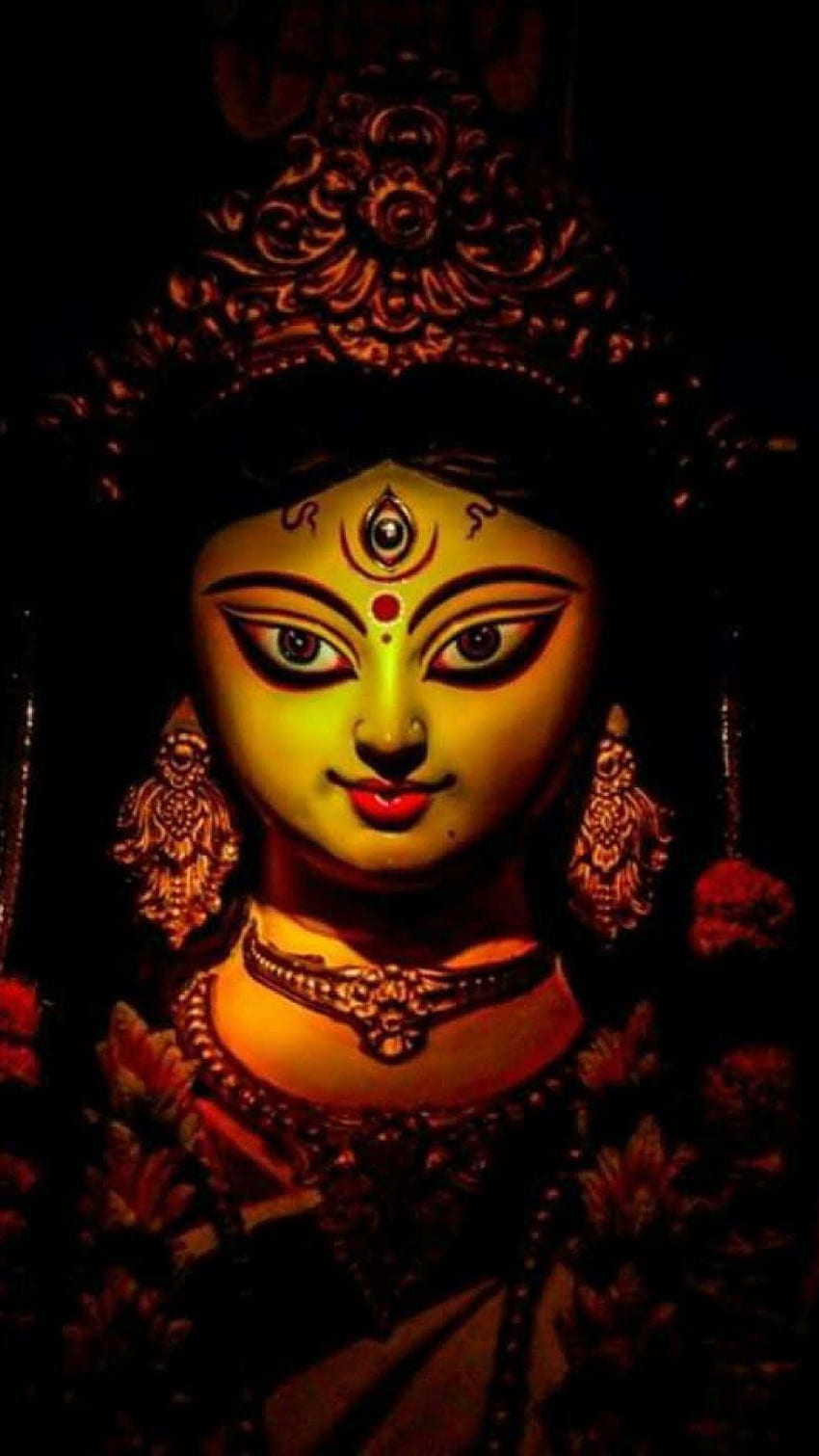 Durga Maa, Shraptasungi Maa, Durga Devi fondo de pantalla del teléfono