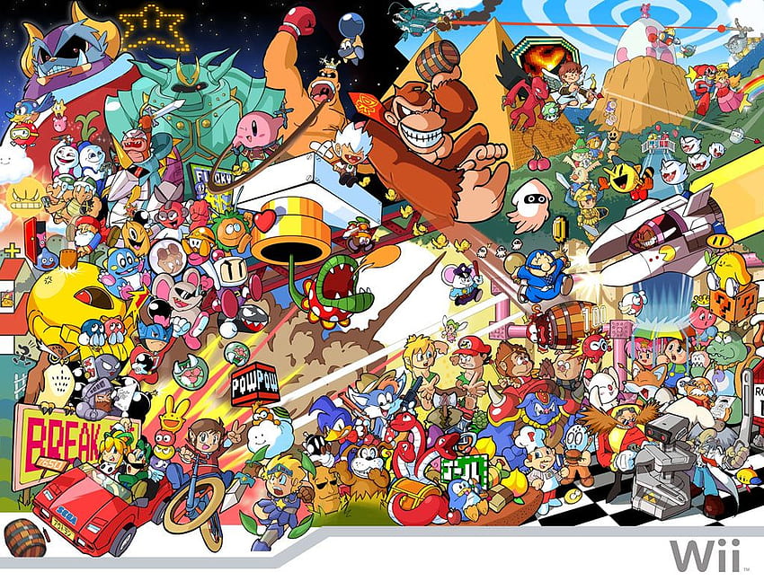Classic Video Game, Old School Gaming HD wallpaper