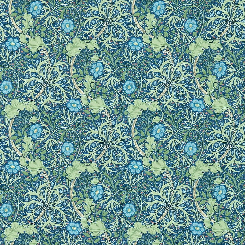 Morris Seaweed . Craftsman , William morris HD phone wallpaper