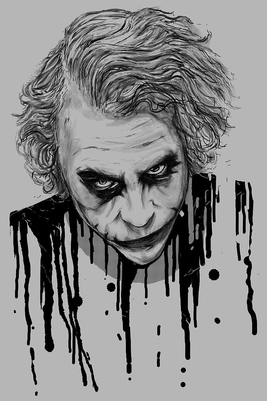 Top 999+ Joker Drawing Wallpaper Full HD, 4K✓Free to Use