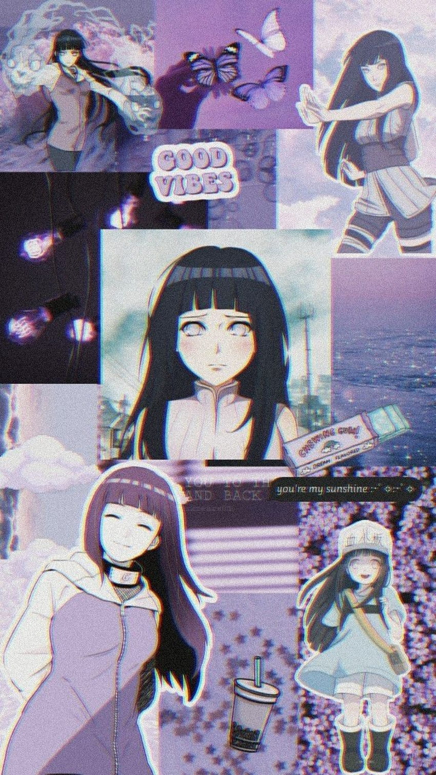 ١︎ anime - Hinata Hyuga - Naruto, Aesthetic Hinata HD phone wallpaper