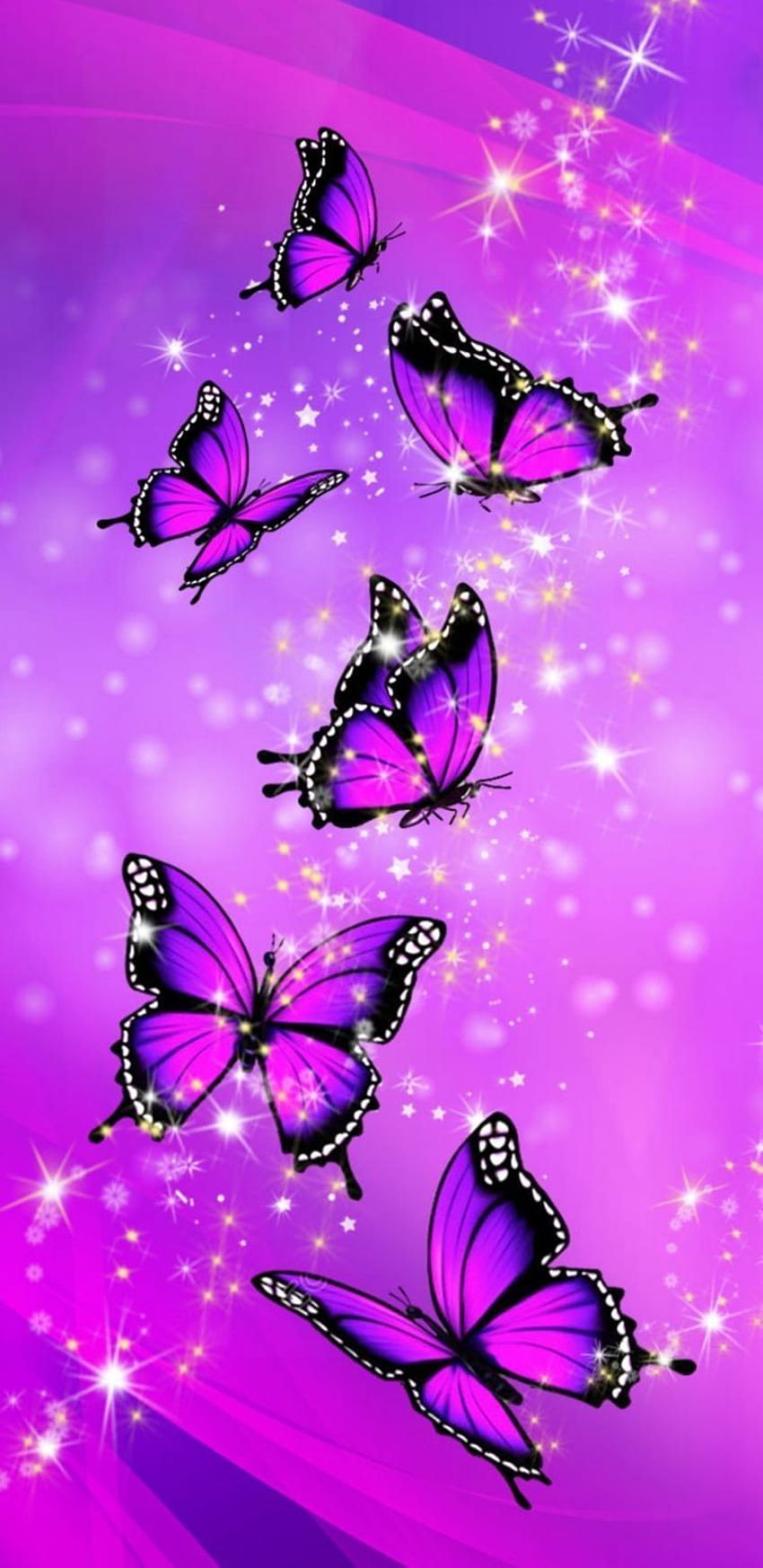 Rumeysa on Duvar kağıdı. Butterfly , Purple Butterfly iPhone HD ...