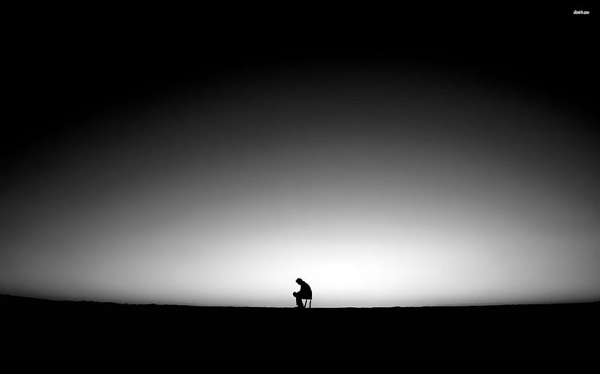 Lonely , Lonely Background, Dark Alone HD wallpaper