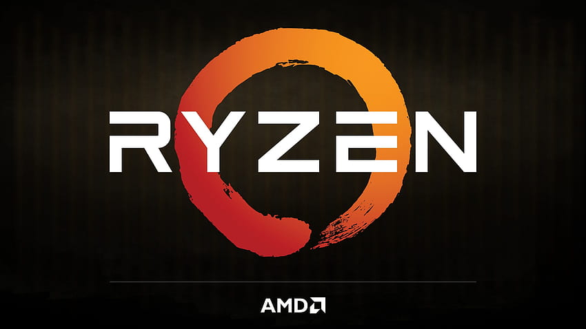 Logo AMD Ryzen, AMD, RYZEN Wallpaper HD