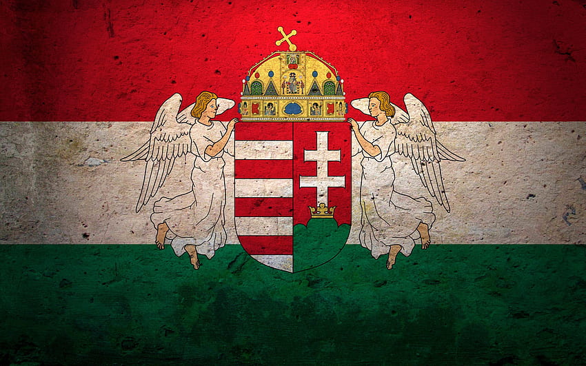 Hintergrund, Textur, Texturen, Flagge, Ungarn, Symbolik HD-Hintergrundbild