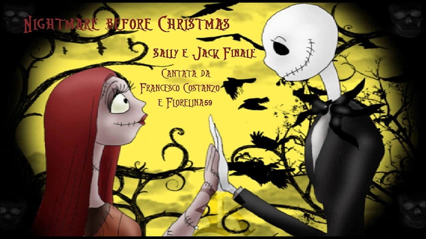 Jack And Sally, Sally Nightmare Before Christmas HD wallpaper