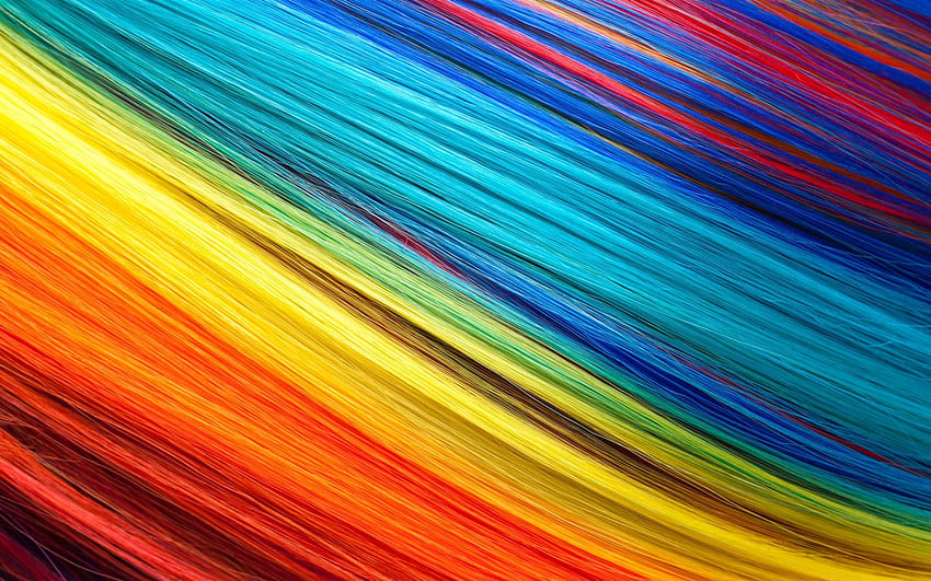 multi color texture threads iMac, Colorful HD wallpaper