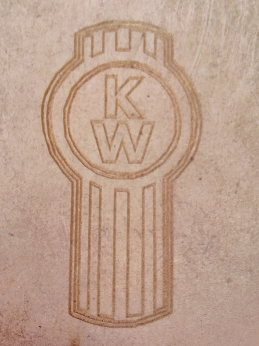 Logo Kenworth, symbole, camion, découpe laser Fond d'écran de téléphone HD