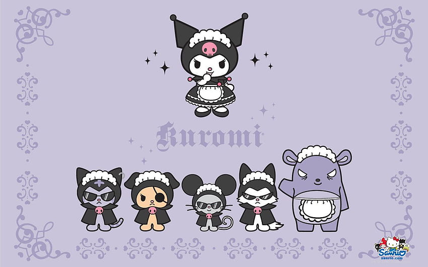 Hello Kitty Kuromi Estetika .doraemon.asia, Melody dan Kuromi Wallpaper HD