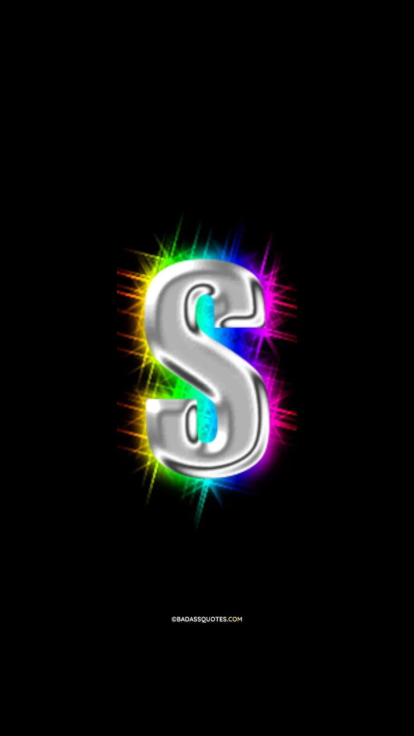 S Name Ka, Neon, Theme HD phone wallpaper | Pxfuel