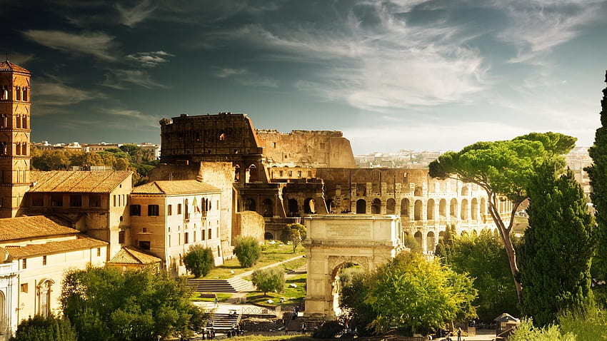 Colosseum of Rome iPhone X Wallpapers Free Download