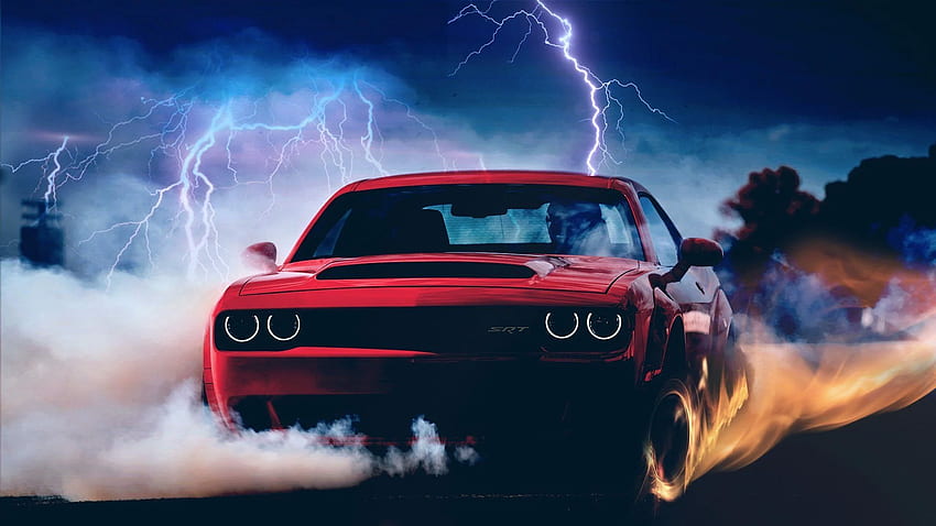 Dodge Demon . 2021 Canlı . Challenger srt iblisi, 2018 dodge iblisi, Srt iblisi, Dodge Charger Demon HD duvar kağıdı
