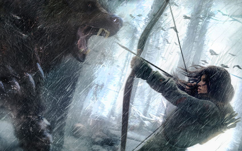 Jeu Rise Of The Tomb Raider, Nouveau Tomb Raider Fond d'écran HD