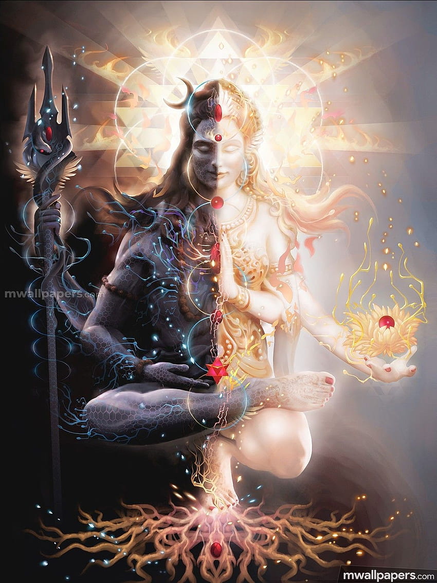 Lord Shiva & () () (2020), Niszczyciel Shiva Tapeta na telefon HD